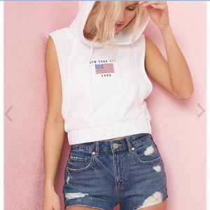 Garage midi tank hoodie